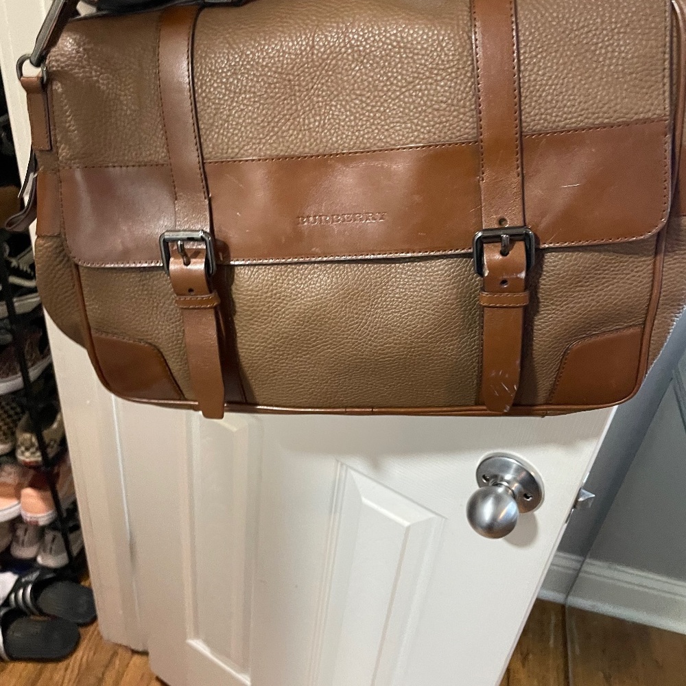 Burberry laptop bag